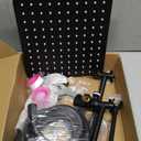 Hibbent All Metal CUPC Certified 10'' Rainfall Shower Head, Dual Shower Head Combo, High Pressure Handheld 4 Sprays Shower Wand, 16'' Adjustable Extension Arm, 71'' Hose, Shower Holder, Matte Black