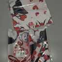 2 x Valentines Day Tuxedo Cat Mailbox Cover Magnetic Standard Size 20.5" x 18", Love Heart Tree Decorative Post Letter Box Wrap Decor, Wedding Garden Yard Outdoor Decoration Pet Lover Gift