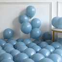 Sage Green and Dusty Blue Balloon Garland 146Pcs Blue Green Sand White Balloons Arch Kit for Jungle Bear Theme Birthday Baby Shower Party Decorations