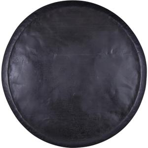 Santa Barbara Design Studio Table Sugar Iron Serving Tray, 24-Inch Diameter, Black