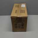 VERONES 5 Pack 36 OZ Glass Meal Prep Containers, Airtight Glass Lunch Containers Set, Glass Food Storage Containers with Lids,Exclusive of BPA, for Microwave, Oven, Freezer & Dishwasher Friendly,Red