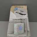 Cesun Automatic Motion Sensor Bathroom Bin with Lid – 2.6 Gallon Touchless Smart Slim Wastebasket, White, for Toilet, Office, RV, Bedroom, Living Room