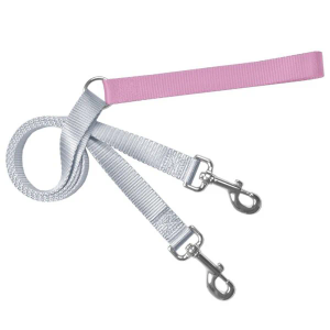 2 Hounds Design Freedom No Pull 1 Inch Training Leash ONLY Works with No Pull Harnesses (Light Pink)