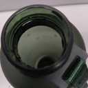 KIVY Slim Water Bottle 32oz [Lightweight & Shatterproof] Fits Backpack & Cupholder for Travel, Sports, School, Gym - Dark green - Gym water bottle screw top - Dishwasher Safe