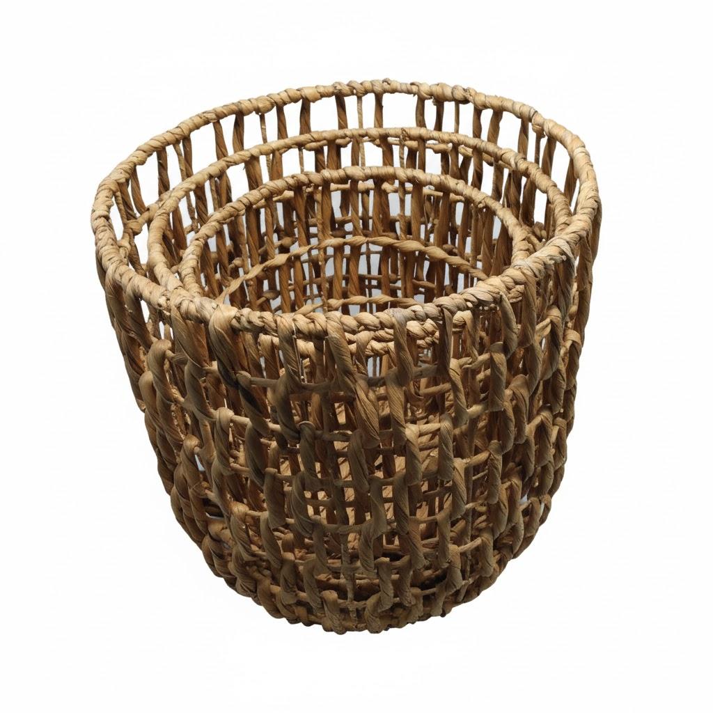 16, 13.5, 12in Woven Baskets