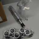 Black Square Swivel Stool with Wheel for Work SPA Shop Massage Height-Adjustable and Cost-Effective Rolling Stool Chair with Back