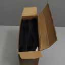 Geyee 200 Pcs 5 x 7" Clasp Manilla Envelopes Gummed Clasp Closure 28 lb Kraft Paper Envelopes for Storing or Mailing Home Business Office (Black)
