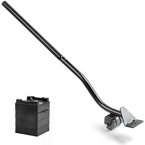 Furniture Lifter Tool, Appliance Furniture Metal Lifters for Heavy Furniture Movers Sliders Wheels Easily Safe to Move Sofa Refrigerator Washing Machine (1 Lifter Tool 4 Raise Blocks)