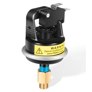 2 Psi R0013200 Swimming Pool Heater Air Pressure Switch Replacement with O-Ring for Jandy/Zodiac/Laars/Teledyne Pool & Spa Heaters