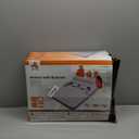  King Size Air Mattress with Headboard and Pillows, Inflatable Bed Blow Up Bed