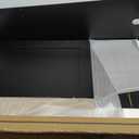 Bathroom Vanity Sink Cabinet, Under Sink Storage Cabinet with 2 Doors, Waterproof Pedestal Sink Cabinet for Bathroom, Laundry Room, Kitchen, Black with Drawer