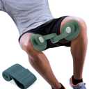 Thigh Exerciser Kegel Exerciser, Pelvic Floor Trainer, Kegel Trainer for Postpartum Rehabilitation, Trimmer Inner Thigh, Thigh Toner Workout (35 LB, DARK GREEN)