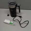 4 in 1 Electric Milk Frother: 10oz/350 mL Large Capacity Electric Milk Steamer for Hot and Cold Milk Froth - Automatic Milk Frother & Warmer for Latte, Cappuccinos, Macchiato, Hot Chocolate