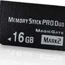 16GB High-Speed Memory Stick Pro Duo Mark2 - for PSP and Camera Memory Cards