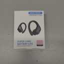 HAOYUYAN Wireless Earbuds, Sports Bluetooth Headphones, 80Hrs Playtime Ear Buds with LED Power Display, Noise Canceling Headset, IPX7 Waterproof Earphones for Workout/Running (Pink)