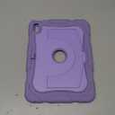 CCMAO Case for iPad A16 11th Generation (2025) 11 Inch / 10th Generation (2022) 10.9 Inch, with Larger Kickstand and Pencil Holder, Fully-Body Rugged Heavy Duty Shockproof Protective Case, Purple (Solid Color)