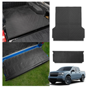 Truck Bed Mat Compatible with 2022 2023 2024 2025 Ford Maverick Bed Liner Protector Tailgate Protector Cargo Mat TPE Cargo Linder for Ford Maverick Accessories (Truck Bed Mat+Tailgate Mat)
