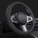 Car Steering Wheel Cover for Lexus Car Accessories RX 350 RX350 IS250 IS350 ES350 NX200T NX300 NX350 IS300 RX450h NX ES IS 250 350 300 450h LX UX LS RC F Sport Accessories, 2026 Leather Black