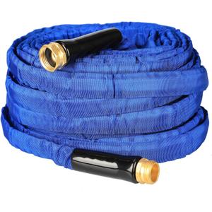 75FT Garden Hose, Water Hose, SPUAE Elastic Garden Hose with 3/4" Fittings, Triple-layer Core, Garden Hose Useful House Gifts for Outdoor Lawn Car Watering Plants