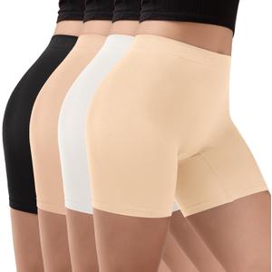 INNERSY Women's Slip Shorts for Under Dresses Anti Chafing Biker Shorts Boyshorts Underwear (XL)