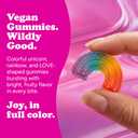 2 x Katjes Rainbow Vegan Gummy Candy, Flavorful, Sweet Unicorn Shapes, 4.9 oz, Best By 05/31/27