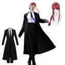 Enchakats Makima Cosplay Costume Adult Anime Cosplay for Women Men Outfits (Makima, XL)