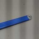 Dirciky Offset Extension Wrench,15 Inch Impact Ready Socket Wrench Extender Tool Set with 1/2", 1/4" and 3/8" Square Drive Adapters, Zero Degree Ratchet Tool for Car Blue ﻿