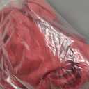 StangH Christmas Decoration Velvet Curtains, Holiday Decor Super Soft Solid Window Panels, Room Darkening Noise Reducing Drapes for Movie Room/Party Backdrops, Red, W100 x L144 inches, 1 Panels