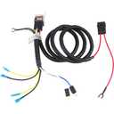 FARBIN Horn Wiring Harness Relay Kit for Car Truck 80a 4pin Spst Normally Open (Relay 4 pin Double Horn Wiring Harness, 12V)