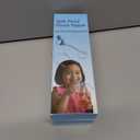 2 x [3 Packs with Case] Food Pouch Topper No Spill No Squeeze Baby Food Pouch Topper Anti Spill Softsip Food Pouch Tops for Baby Toddler Food Pouch Toppers No Spill (Translucent with Case)