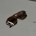 livho Trendy Polarized Square Aviator Sunglasses Women Men Square Eyewear Frame, Retro Sun Glasses for Women Men 2025 Shades
