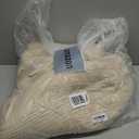 2 qty Yoofoss Muslin Blanket 100% Organic Cotton Throw Large 90" x 90" for Bed Couch Summer Gauze Blankets for Adults Lightweight and Breathable Apricot White