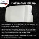 Fuel Gas Tank with Cap | Compatible with John Deere Scotts Sabre L100 L110 L120 L130 L105 L118 L111 L108 & More | Replace#: GY21876, GY21102, GY20894