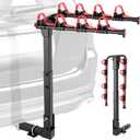 Bike Rack for Car, 240 LBS 4 Bike Rack Hitch Mount