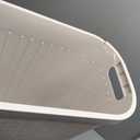 Laundry Hamper Light Grey, Clothes Washing Bin with Lid