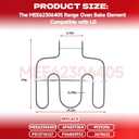 OEM MEE62306405 Oven Stove Bake Heating Element Compatible with LG, Replace MEE62306401 AP6837264 4929206 PS12716127 PS6883933 2674422