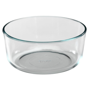 Glass Storage - Plate, Pyrex 7 cup, 6.8 in x 3 in