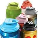 6-Pack Soda Can Lids 2.0  Reusable BPA-Free Can Covers for Soda, Beer & Energy Drinks, Universal Fit 202/206 Cans, Helps Keep Drinks Fresh & Clean