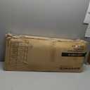 SONGMICS Dresser for Bedroom, Chest of Drawers, Steel, MDF, 10 Non-Woven Fabric Drawers, Storage Organizer Unit, Closet, Entryway, Rustic Brown and Ink Black ULGS125B01S