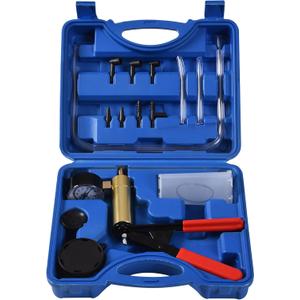 DHA Hand Held Vacuum Pressure Pump Tester Brake Fluid Bleeder Kit, Vacuum Pump Pressure Tester Brake Bleeding Kit for Car Motorcycle One Man