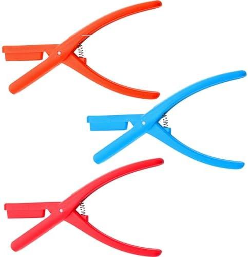 Precision Wire and Plastic Cutter, Crawfish Peeler, Crawfish Shucker, Crawfish Sheller Tool for Peeling Cooked Shrimp Tails, Universal Crayfish Shelling Device, Household Restaurant Easily Remove 3pcs, Pack of 7