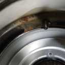 Sporacingrts Stainless Steel Motorcycle Exhaust Muffler Silencer Pipe Inlet 1.46 1.54 1.65 1.77Inch Motorcycle Exhaust for Dirt Bike Street Bike Scooter(Silver) (Sliver)