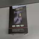 2026 Upgraded TV Antenna Indoor Outdoor, 2200+ Miles Long Range HDTV Antenna with Amplifier Signal Booster, 26FT Coaxial Cable for Local Channels 4K 8K 1080p,Digital Reception for Smart & Older TVs (Compact, Black)