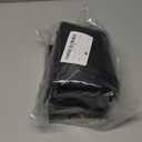 TonGass (6-Pack, Black) 4x6 (3 5/8"x 5 5/8") Wood Fence Post Caps, Wooden Fence Deck Post Covers, Durable Plastic Water-Proof and UV-Proof, Protect Wooden Poles from Cracking and Rotting