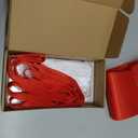 Grand Opening Ribbon-Cutting Ceremony Kit Includes Gold Scissors, Flower Ball, Red Ribbon & White Gloves,Suitable for all ribbon-cutting and inauguration ceremonies (Embossed Handle)