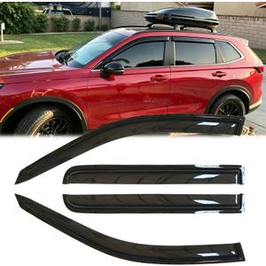 4pcs Original Shatterproof Rainproof Side Window Wind Deflectors for 2017-2022 Honda CR-V,Outside Mount Rain Guards Sets,Nice Looking Window Visors for Cars,Vent Deflector for CR-V 17-22 94269