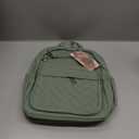 SYTRAH Mini Backpack for Women Small Backpack Purse, Anti Theft Backpack Waterproof Lightweight Puffer Back packs for Travel, Work with Coin Purse Green