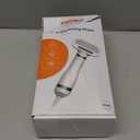 Pet Hair Dryer for Small-Sized Dogs and Cats | 2-in-1 Dog Hair Dryer with Self Cleaning Slicker Brush | Dog Blow Dryer | 300 Watts, Overheat Protection, Portable, Adjustable Temperature