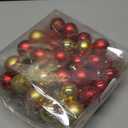 50 Pcs Christmas Ball Ornaments 1.57"/4 cm Christmas Balls Decor Set Hanging Tree Decorations for Christmas Wedding Party