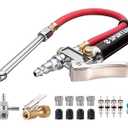 Spurtar 10-120 PSI Tire Pressure Gauge with Inflator Heavy Duty